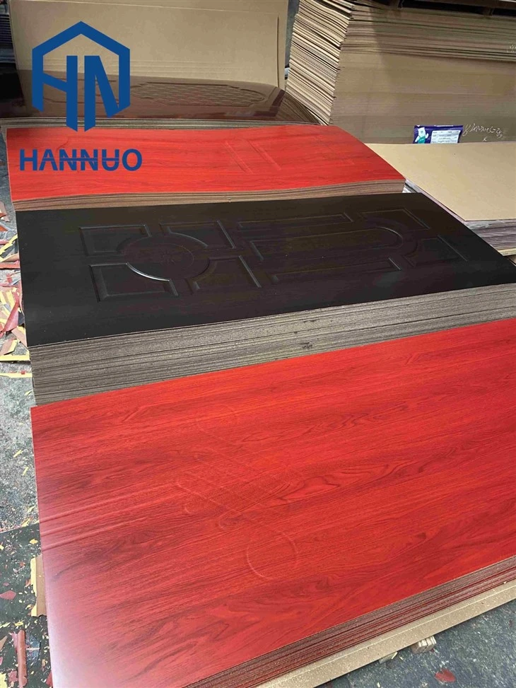 Melamine Paper Faced Door Skin MDF/HDF